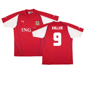 Czech Republic 2000-02 Home Shirt (Mint) (Koller 9)_0