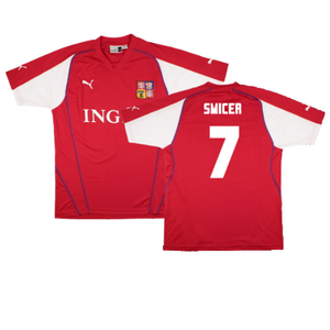 Czech Republic 2000-02 Home Shirt (Mint) (Smicer 7)_0