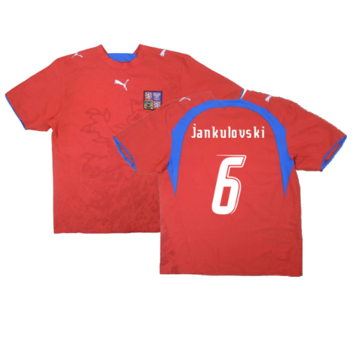 Czech Republic 2006-07 Home Shirt (XL) (Excellent) (Jankulovski 6)