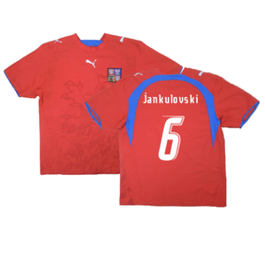 Czech Republic 2006-08 Home Shirt (Excellent) (Jankulovski 6)_0