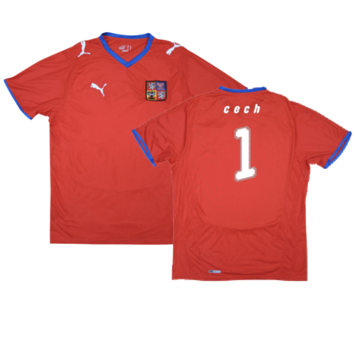 Czech Republic 2008-10 Home Shirt (XL) (Good) (Cech 1)