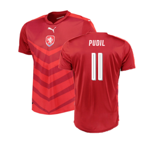 Czech Republic 2016-17 Home Shirt (L) (Excellent) (Pudil 11)_0