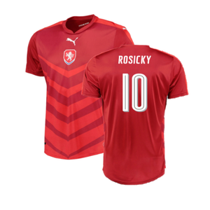 Czech Republic 2016-17 Home Shirt (L) (Very Good) (Rosicky 10)_0