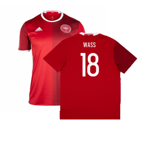 Denmark 2015-16 Home Shirt (L) (Excellent) (Wass 18)_0