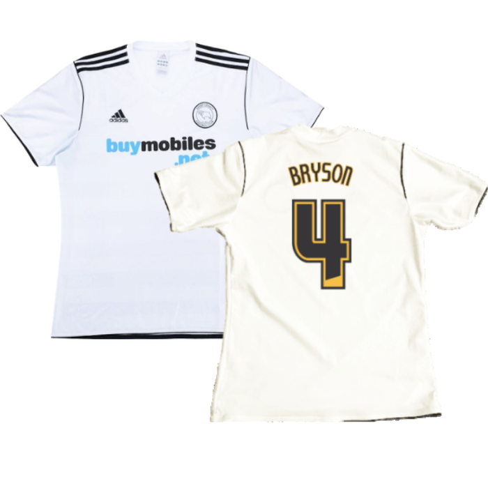 Derby County 2011-2012 Home Shirt (L) (Very Good) (Bryson 4)