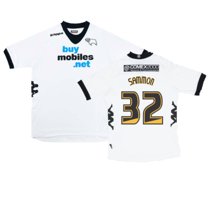 Derby County 2012-13 Home Shirt (L) (Very Good) (Sammon 32)