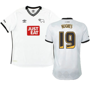 Derby County 2015-16 Home Shirt (M) (Very Good) (Hughes 19)_0