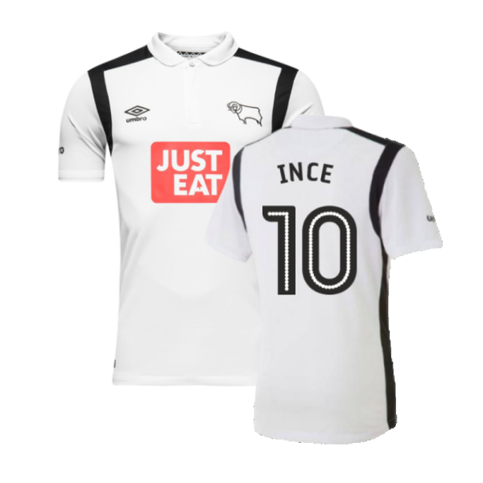 Derby County 2016-17 Home Shirt (S) (INCE 10) (Excellent)