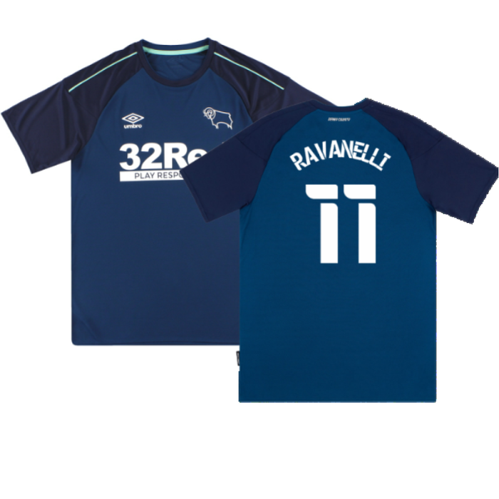 Derby County 2020-21 Away Shirt (S) (Excellent) (Ravanelli 11)