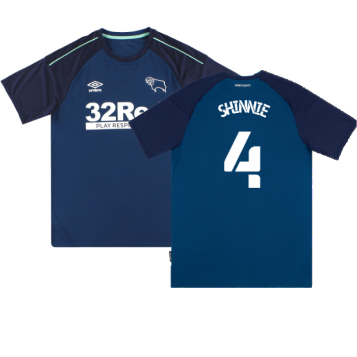 Derby County 2020-21 Away Shirt (S) (Excellent) (Shinnie 4)