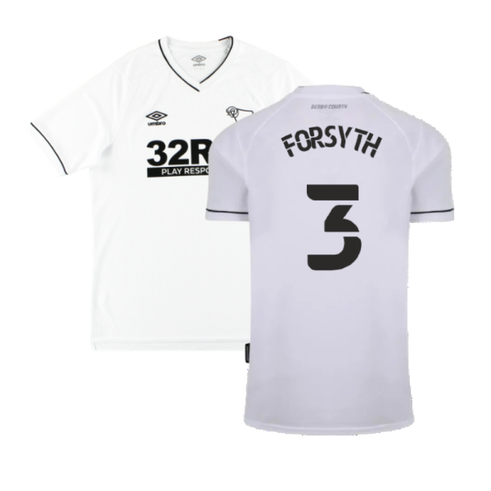 Derby County 2020-21 Home Shirt (L) (Excellent) (Forsyth 3)