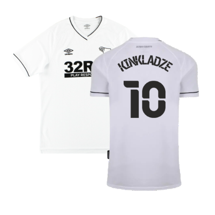 Derby County 2020-21 Home Shirt (S) (Excellent) (Kinkladze 10)