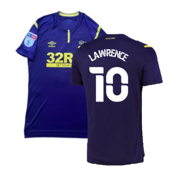 Derby County 2021-22 Third Shirt (L) (Excellent) (Lawrence 10)