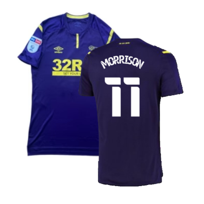 Derby County 2021-22 Third Shirt (S) (Mint) (Morrison 11)