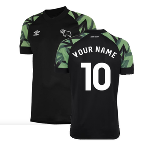 Derby County 2022-23 Away Shirt (Sponsorless) (L) (Your Name 10) (Mint)_0