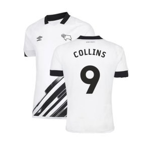 Derby County 2022-23 Home Shirt (Sponsorless) (L) (Collins 9) (Mint)_0