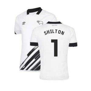 Derby County 2022-23 Home Shirt (Sponsorless) (S) (Shilton 1) (Mint)_0