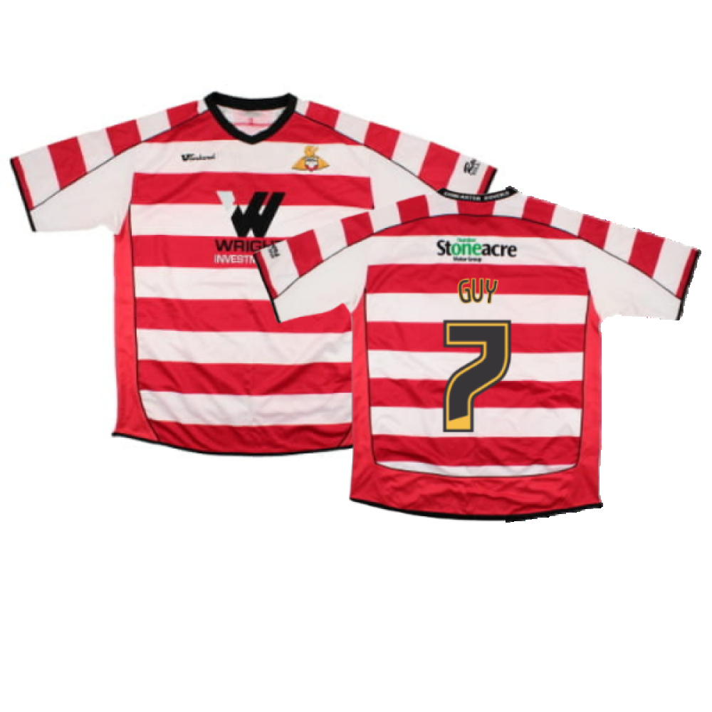 Doncaster 2008-09 Home Shirt (XL) (Good) (Guy 7)_0