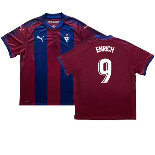 Eibar 2017-18 Home Shirt (Good) (Enrich 9)_0