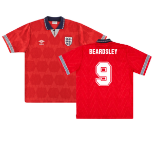 England 1990-92 Away Shirt (Excellent) (Beardsley 9)_0