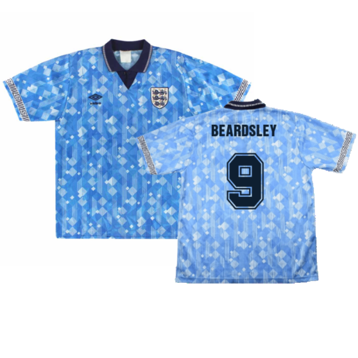 England 1990-92 Third Shirt (L) (Excellent) (Beardsley 9)