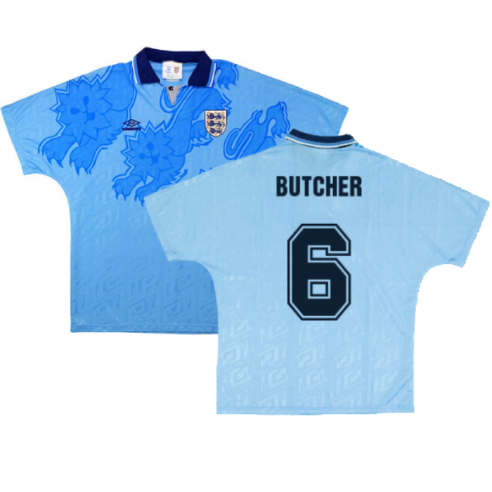 England 1992-93 Third Shirt (XXL) (Excellent) (Butcher 6)