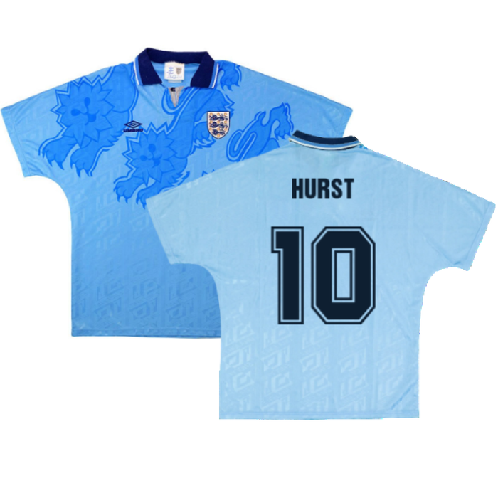 England 1992-93 Third Shirt (Excellent) (Hurst 10)