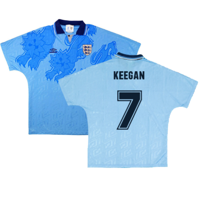 England 1992-93 Third Shirt (XL) (Excellent) (Keegan 7)