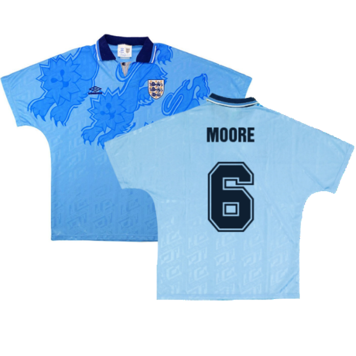 England 1992-93 Third Shirt (XL) (Excellent) (Moore 6)