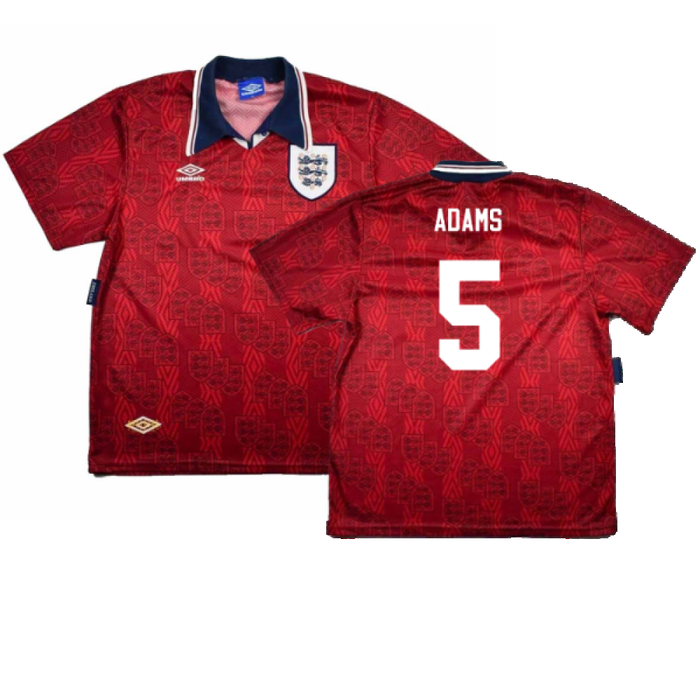 England 1993-95 Away Shirt (Very Good) (Adams 5)