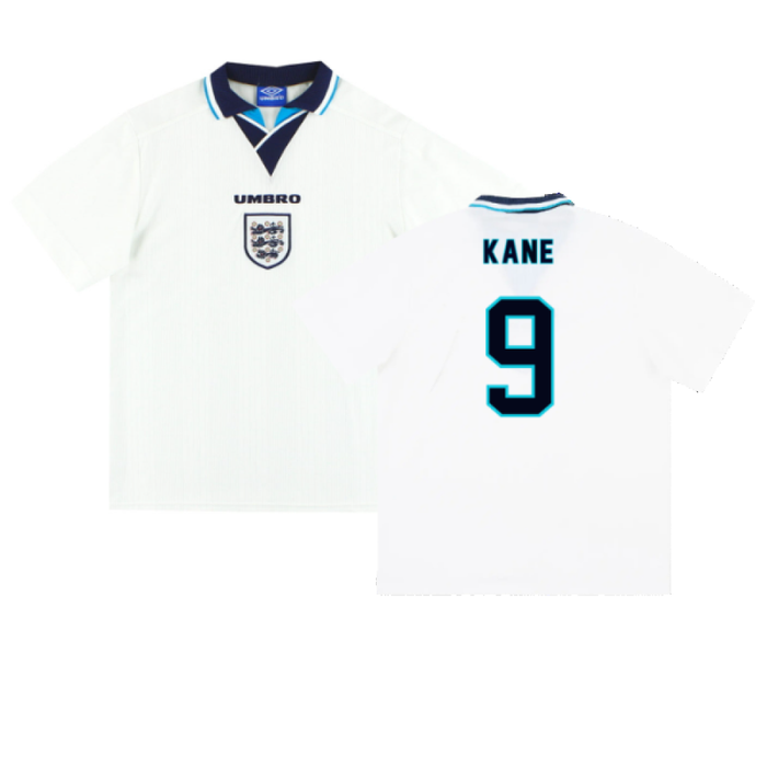 England 1995-97 Home Shirt (XXL) (Fair) (Kane 9)