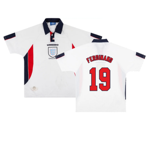 England 1997-99 Home Shirt (XL) (Excellent) (FERDINAND 19)_0