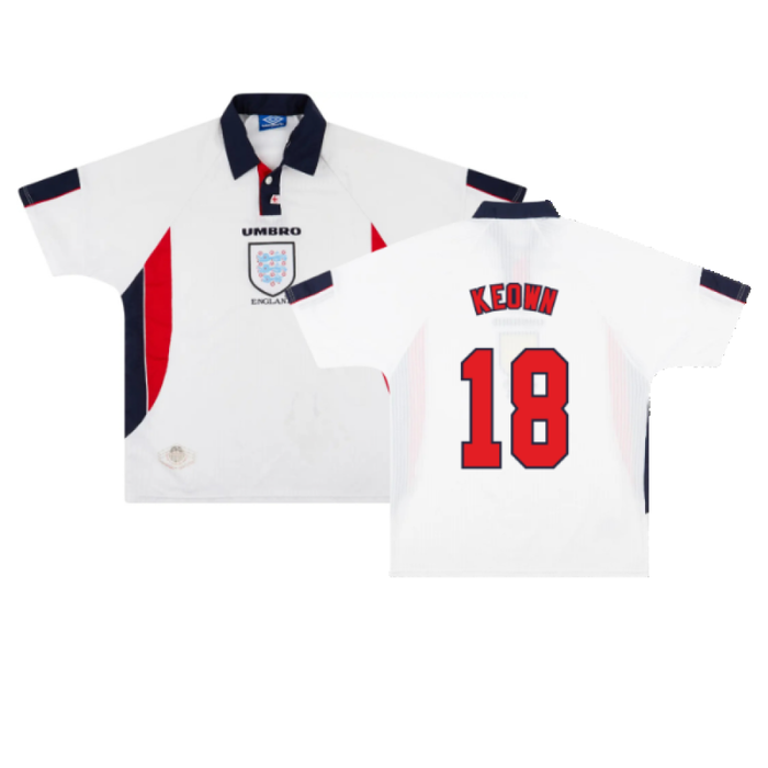 England 1997-99 Home Shirt (XL) (Excellent) (KEOWN 18)