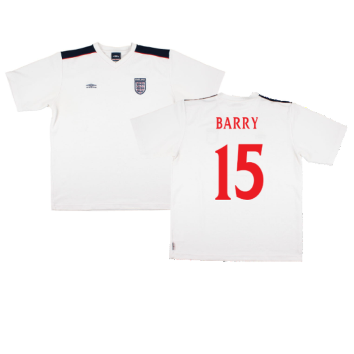 England 1999-2001 Umbro Training Shirt (L) (Very Good) (Barry 15)