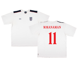 England 1999-2001 Umbro Training Shirt (L) (McManaman 11) (Excellent)_0