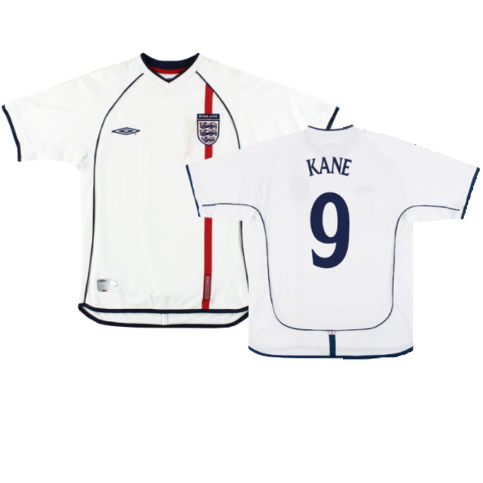 England 2001-03 Home Shirt (XL) (Good) (KANE 9)