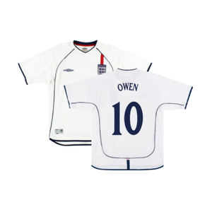 England 2001-03 Home Shirt (Good) (OWEN 10)_0