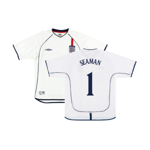 England 2001-03 Home Shirt (L) (Good) (SEAMAN 1)_0