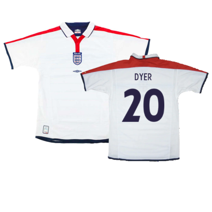 England 2003-05 Home Shirt (S) (Very Good) (Dyer 20)