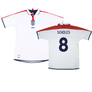 England 2003-05 Home (XL) (Good) (Scholes 8)_0