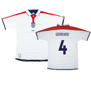 England 2003-05 Home Shirt (XL) (Good) (Gerrard 4)_0