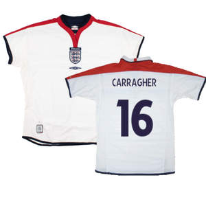 England 2003-05 Home Shirt (Women\\\'s 16) (Excellent) (Carragher 16)_0