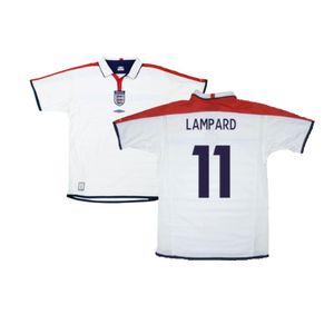 England 2004-05 Home Shirt (Good) (Lampard 11)_0