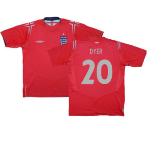 England 2004-06 Away Shirt (M) (Excellent) (Dyer 20)_0