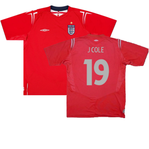 England 2004-06 Away Shirt (XL Boys) (Very Good) (J Cole 19)_0