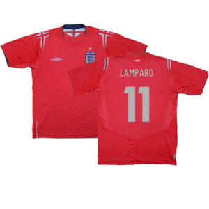 England 2004-06 Away Shirt (XL) (Good) (Lampard 11)_0