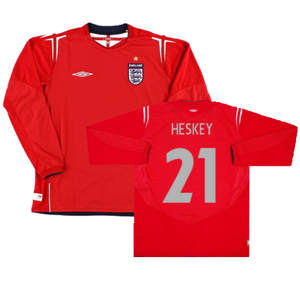 England 2004-2006 Away Shirt (L) (Excellent) (Heskey 21)_0