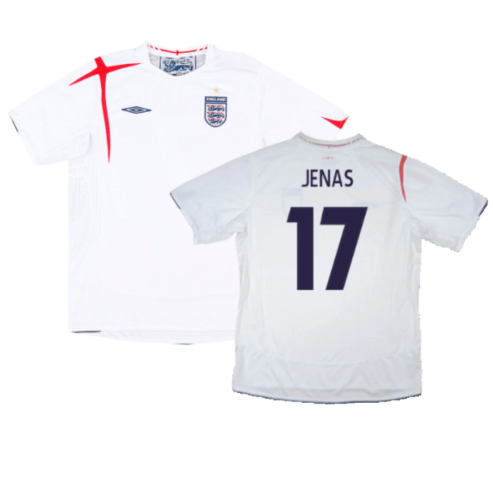 England 2005-07 Home Shirt (L) (Fair) (JENAS 17)