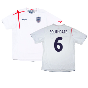 England 2005-07 Home Shirt (L) (Fair) (SOUTHGATE 6)_0