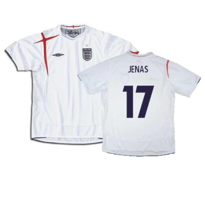 England 2005-2007 Home Shirt (XL) (Good) (JENAS 17)